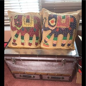 Throw pillow covers from India